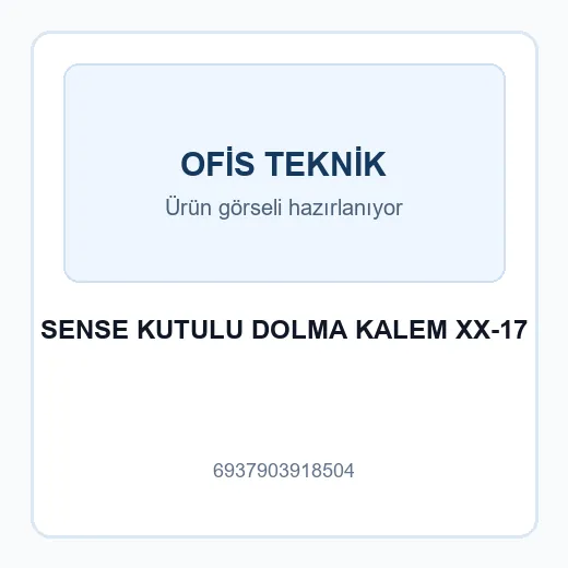 SENSE KUTULU DOLMA KALEM XX-17