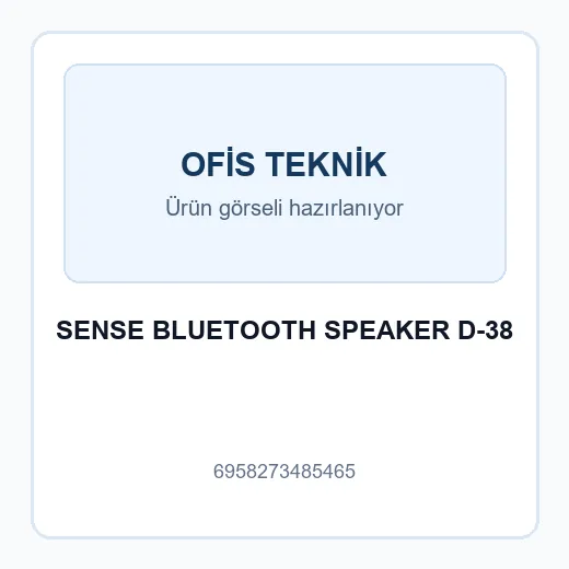SENSE BLUETOOTH SPEAKER D-38