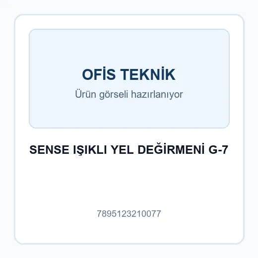 SENSE IŞIKLI YEL DEĞİRMENİ G-7