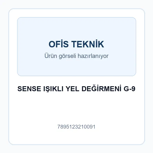 SENSE IŞIKLI YEL DEĞİRMENİ G-9