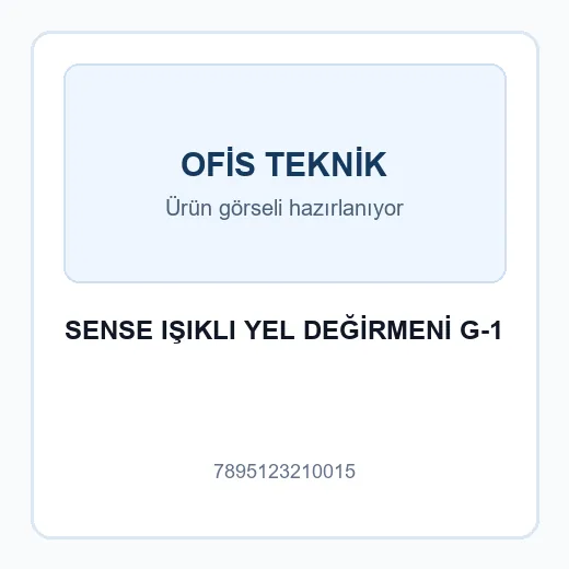 SENSE IŞIKLI YEL DEĞİRMENİ G-1