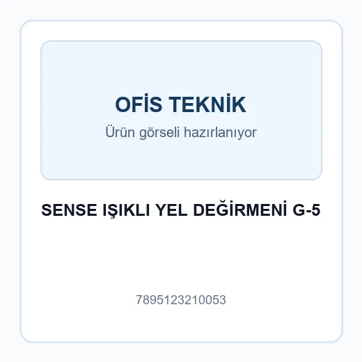 SENSE IŞIKLI YEL DEĞİRMENİ G-5