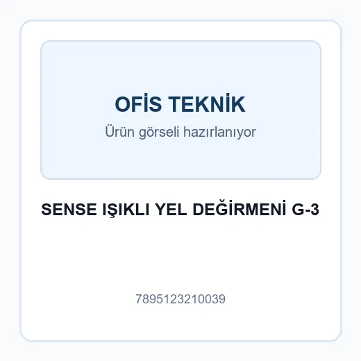 SENSE IŞIKLI YEL DEĞİRMENİ G-3