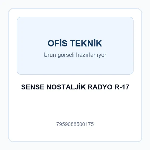 SENSE NOSTALJİK RADYO R-17