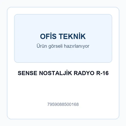 SENSE NOSTALJİK RADYO R-16