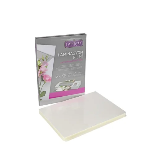 LAMİESS A-4 216 X 303 MM 125 MIC.POLYESTER 100 LÜ