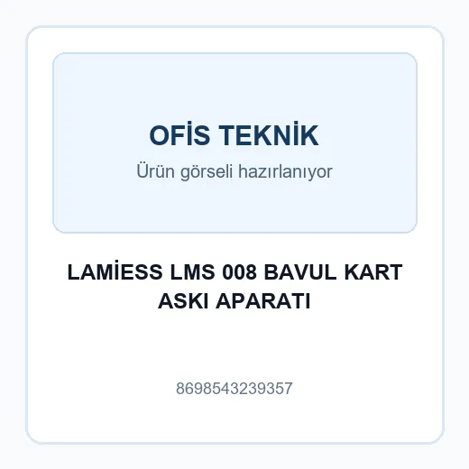 LAMİESS LMS 008 BAVUL KART ASKI APARATI