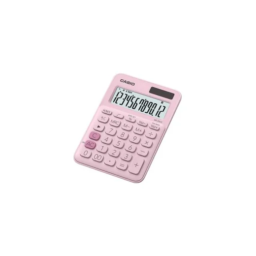 CASIO MS-20UC-PK RENKLİ MASA TİPİ 12 HANE HESAP MA