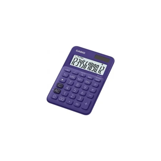 CASIO MS-20UC-PL RENKLİ MASA TİPİ 12 HANE HESAP MA