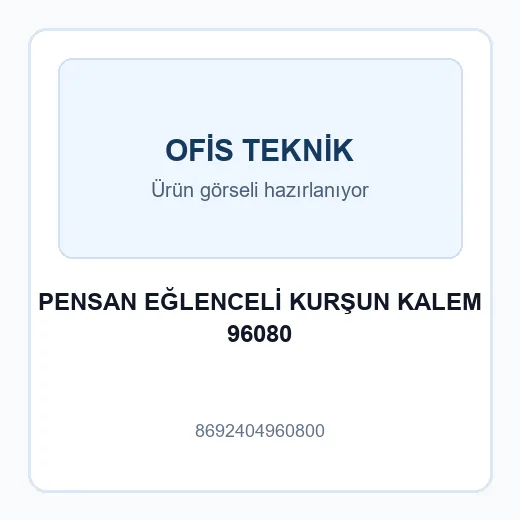 PENSAN EĞLENCELİ KURŞUN KALEM 96080