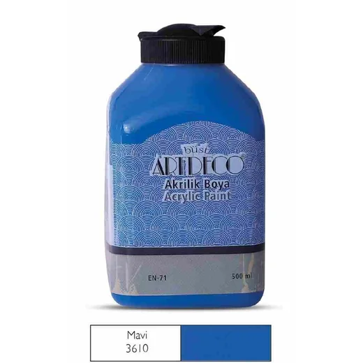 ARTDECO AKRİLİK 500 GR BOYA MAVİ