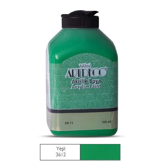 ARTDECO AKRİLİK 500 GR BOYA YEŞİL