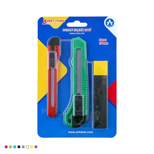 3A MAKET BIÇAĞI DAR GENİŞ YEDEK SET