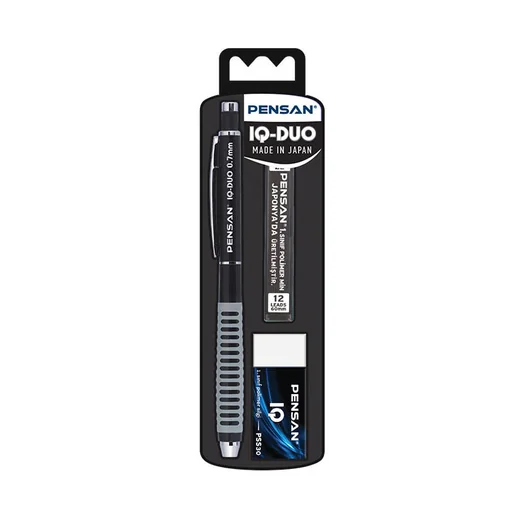 PENSAN IQ DUO 0.7 SİYAH 3LÜ SET