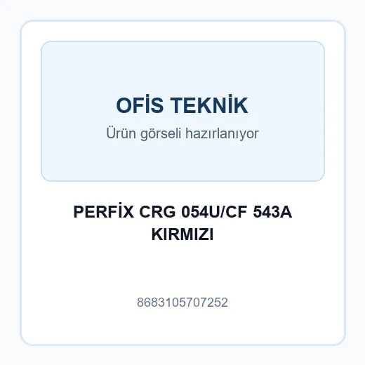 PERFİX CRG 054U/CF 543A KIRMIZI