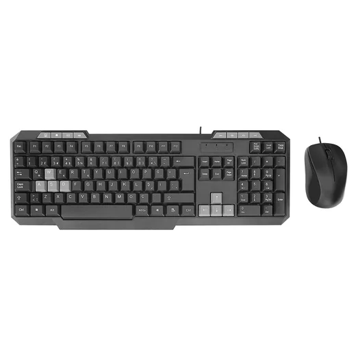 Everest KM-1435 Siyah Usb Q Multimedia Klavye + Mo