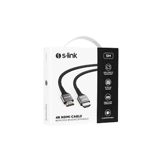 S-link SLX-HD4K05 19+1 HDMI to HDMI 5mt Metal v2.0