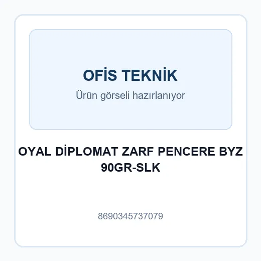 OYAL DİPLOMAT ZARF PENCERE BYZ 90GR-SLK