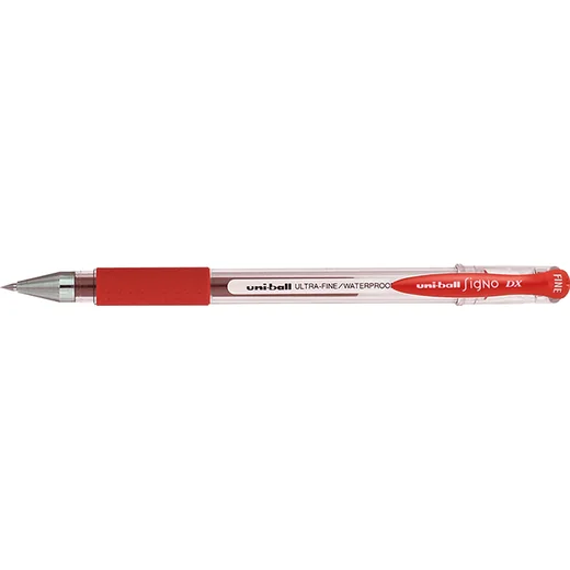 Uni-Ball Roller Kalem Signo Dx Fine Jel Bilye Uç 0.7 MM Kırmızı UM-151
