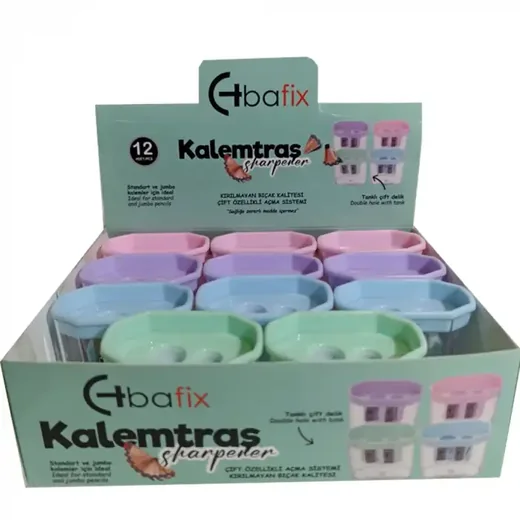 Bafix Kalemtraş Çift Delikli Tanklı Ts2385