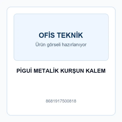 PİGUİ METALİK KURŞUN KALEM