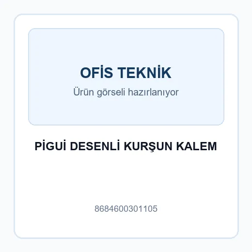PİGUİ DESENLİ KURŞUN KALEM