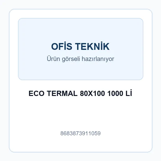 ECO TERMAL 80X100 1000 Lİ