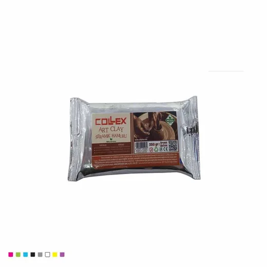 ARK COLLEX SERAMİK KİL HAMURU 250 GR KAHVE 2107