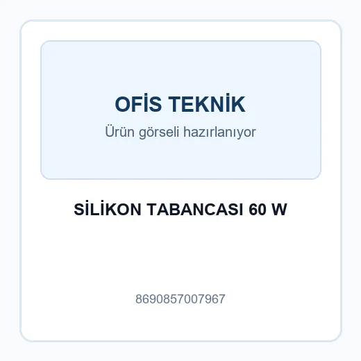 SİLİKON TABANCASI 60 W