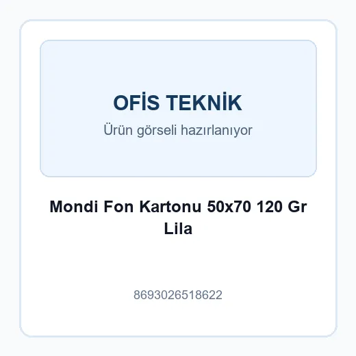 Mondi Fon Kartonu 50x70 120 Gr Lila
