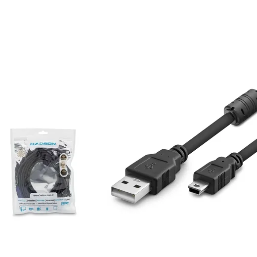 Hadron Hdx7520 Usb Mini V3/5Pin To Usb Kablo 5M Si