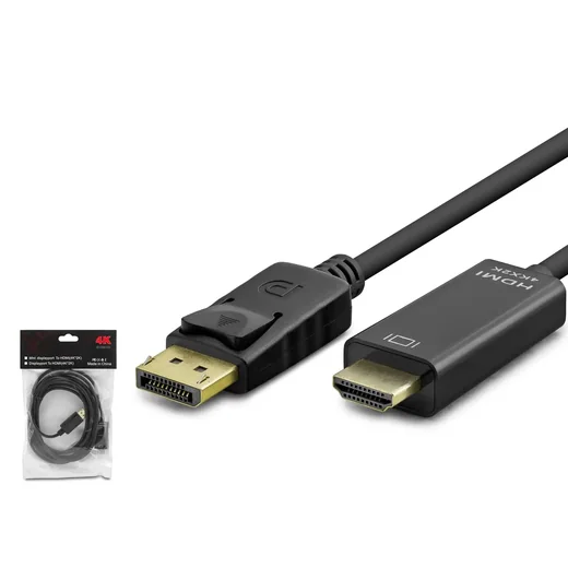 Hadron Hdx7843 5M  Display To Hdmi Kablo 4K 30Hz