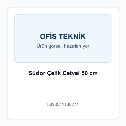 Südor Çelik Cetvel 50 cm