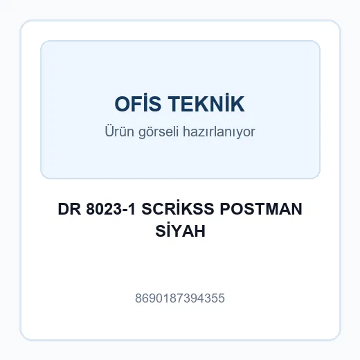 DR 8023-1 SCRİKSS POSTMAN SİYAH