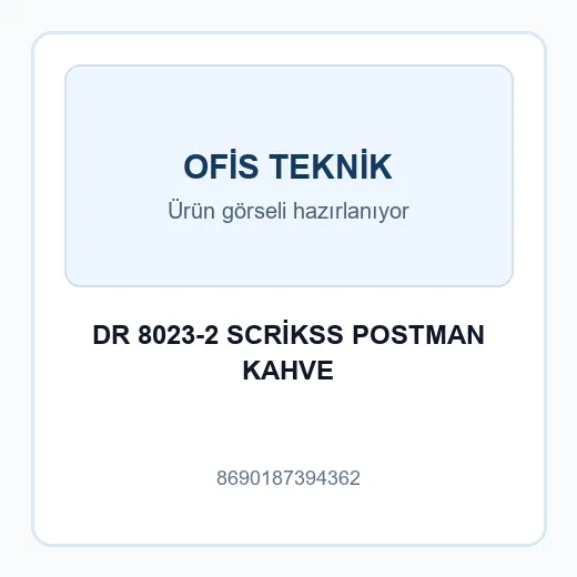 DR 8023-2 SCRİKSS POSTMAN KAHVE