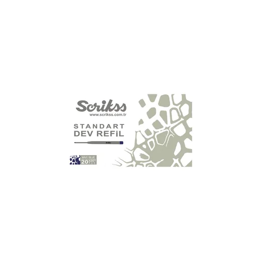 SCRİKSS STANDART DEV REFİL MAVİ