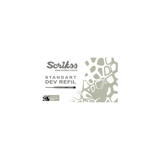 SCRİKSS STANDART DEV REFİL SİYAH