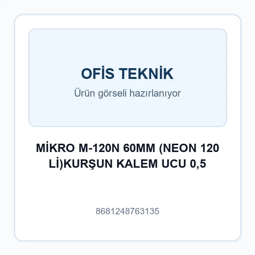 MİKRO M-120N 60MM (NEON 120 Lİ)KURŞUN KALEM UCU 0,5