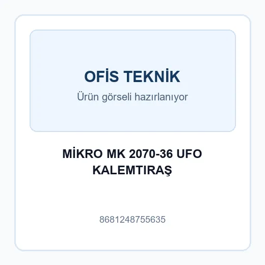 MİKRO MK 2070-36 UFO KALEMTIRAŞ