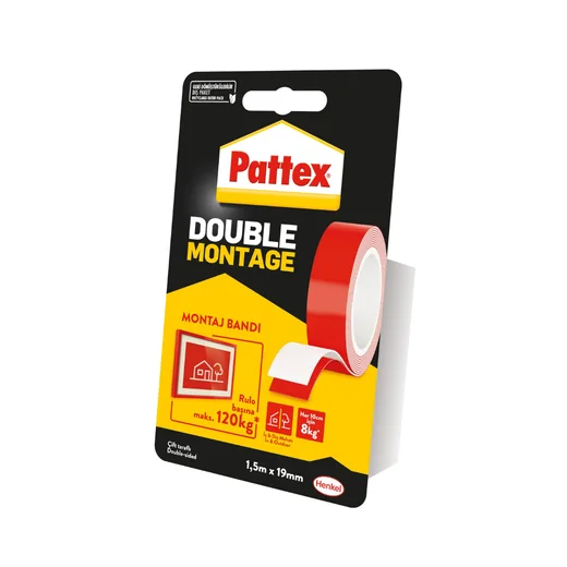 Pattex Montage Bandı Double 120 Kg Lık 1483609