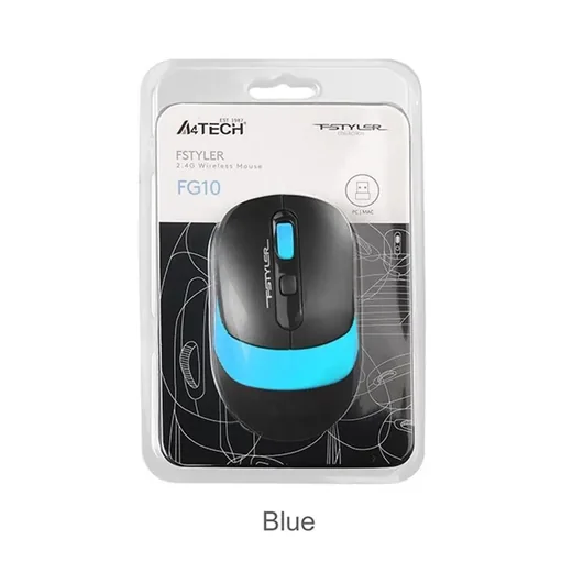 A4 TECH FG10 MAVİ NANO KABLOSUZ OPTİK 2000 DPI