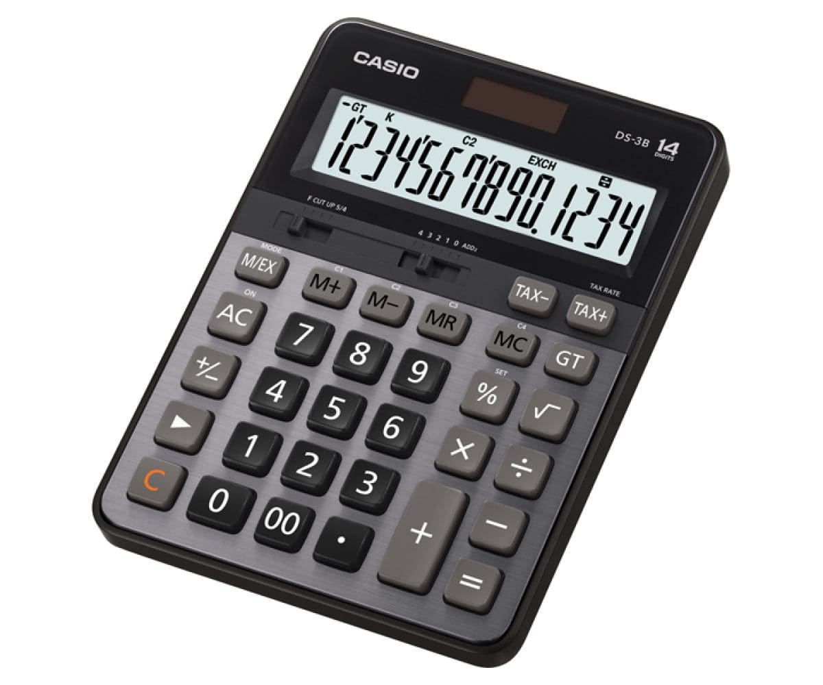 CASİO DS-3B 14 HANE HESAP MAKİNESİ