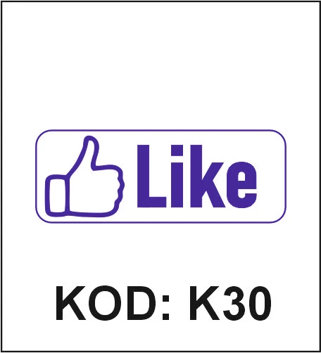 K30 Like öğretmen kaşesi desen örneği