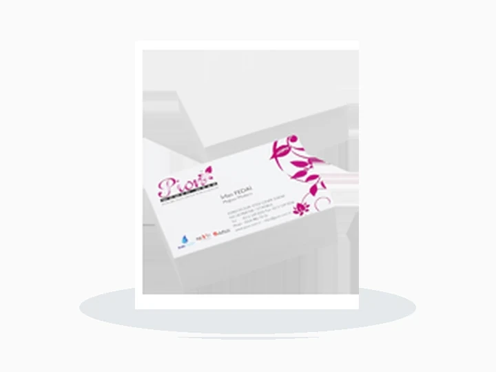Kartvizit NSK baskı ürünü