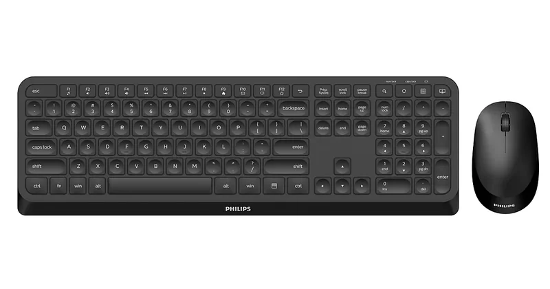 Philips SPT6307B/38 Kablosuz Klavye Mouse Seti Siy