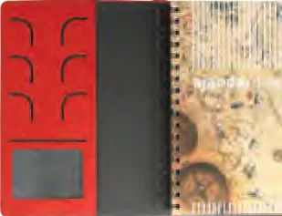 Gizli Spiralli Ajanda Kapağı · KP-40