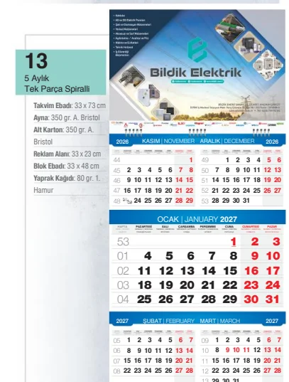 Gemici Takvim · 13