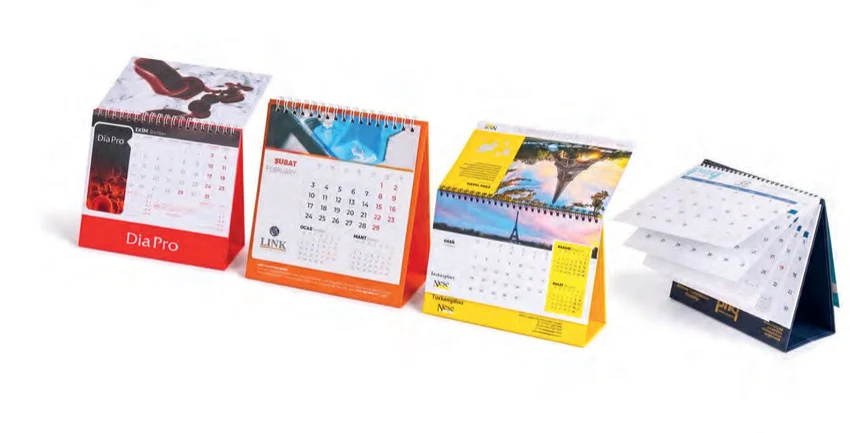 Taslama Taşıyıcı Masa Takvimi · AMT-08