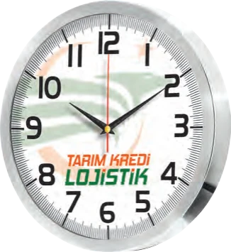 Paslanmaz Metal Duvar Saati · V30-940