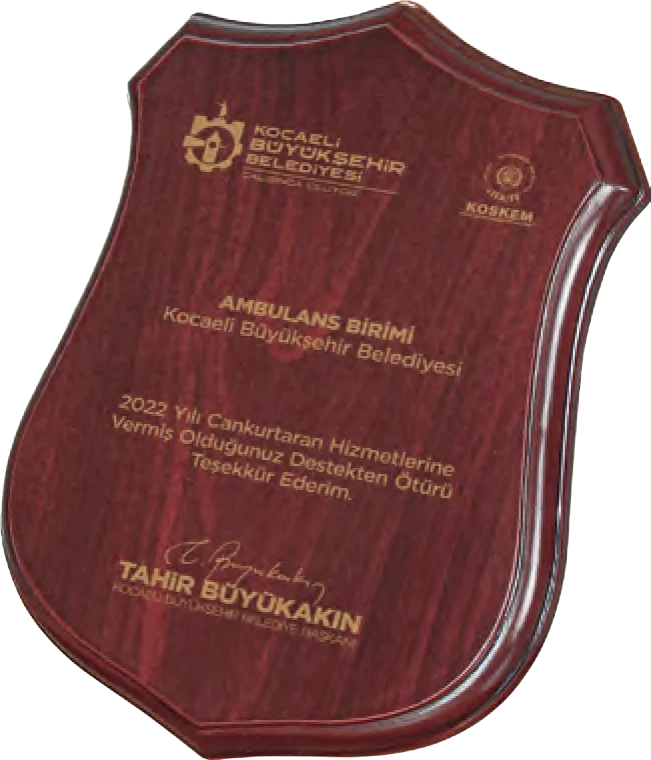 Ahşap Plaket · BK-75